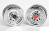 Classic 10-Hole Chrome 1.9" Beadlock Wheels Z-W0296 RC4WD 12 Hex inc hub nuts