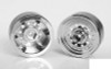 Classic 10-Hole Chrome 1.9" Beadlock Wheels Z-W0296 RC4WD 12 Hex inc hub nuts