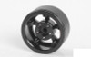 Ridler 645 1.9" Internal Beadlock Wheels Z-W0305 RC4WD Classic 5 spoke Black