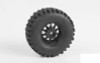 OEM 6-Lug Stamped Steel 1.55" Beadlock Wheels BLACK Z-W0310 RC4WD Scale RC