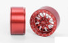 CLEARANCE 30% DISCOUNT RC4WD Enforcer 1.9" Beadlock Wheels RED Z-W0323 RC4WD Bead Lock wheel RC