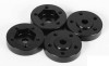 5 lug Stamped 1.9" Beadlock Steel Wheel Hex Hubs Adaptor Mounting BLACK Z-S0734