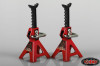 Items as supplied 3 ton TOY scale working Axle Stands for display.