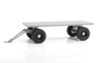 1/14 Forklift Trailer w/ Steering Axle VV-JD00037 RC4WD Metal Silver 231x106mm