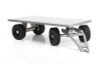 1/14 Forklift Trailer w/ Steering Axle VV-JD00037 RC4WD Metal Silver 231x106mm