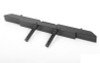 Tough Armor REAR Bumper for Traxxas TRX-4 BLACK Z-S1987 RC4WD TRX4 License plate