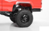 Stamped Steel 1.7" 10-Oval Hole Wheels BLACK Z-W0313 RC4WD 5 Lug pin mount