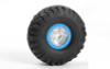 RC4WD Rogue 1.55" Beadlock Wheels Z-W0317 SILVER Blue Beadlock