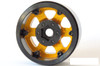 SSD 1.9" Challenger Beadlock Wheels GOLD YELLOW SSD00382 6 spoke 12mm Hex