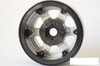 SSD 1.9" Challenger Beadlock Wheels SILVER SSD00385 scale 6 spoke Black Beadlock