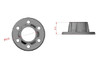 SSD Chrome Wheel Center Caps SSD00397 for SSD-RC steel wheels & hubs