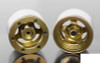 Breaker 1.9" Beadlock Wheels GOLD Z-W0325 RC4WD 5 spoke inc hubs 12mm hex