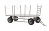 4 Wheel Steel Stake Trailer VV-JD00046 RC4WD for Overland Log removable sides