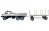 4 Wheel Steel Stake Trailer VV-JD00046 RC4WD for Overland Log removable sides