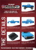 RC4WD 1/24 Trail Finder 2 RTR W/ Mojave II Hard Body Set BLUE Z-RTR0052 Micro
