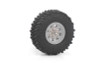 OEM Plastic 0.7" Beadlock Wheels GREY Z-W0329 RC4WD Micro TF2 1/24 Pin Mount