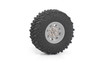OEM Plastic 0.7" Beadlock Wheels GREY Z-W0329 RC4WD Micro TF2 1/24 Pin Mount