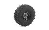 OEM Plastic 0.7" Beadlock Wheels BLACK Z-W0339 RC4WD Micro TF2 1/24 Pin Mount