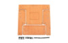 Cargo Bed Wood Decking for RC4WD Gelande II Land Rover D90 Pick-Up VVV-C1144