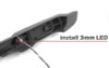 OEM Rear Bumper for Axial 1/10 SCX10 III Jeep JLU Wrangler VVV-C1111 RC4WD