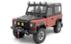 Classic Front Winch Bumper for RC4WD Gelande II Defender D90 BLACK VVV-C1119