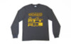 CLEARANCE 30% DISCOUNT RC4WD XtraCab Long-Sleeve (M) Z-L0417 Cotton GREY T-Shirt MEDIUM