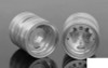 OEM Dually 1.55" Rear Wheels Z-W0215 RC4WD 12mm Hex wheel Glue on SILVER