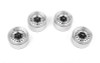 Rad 1.9" Aluminum Internal Beadlock Wheels SILVER VVV-C1227 RC4WD wheel