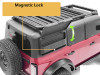 Side faux storage box for Traxxas TRX-4 2021 Bronco VVV-C1250 RC4WD TRX 4 TRX4
