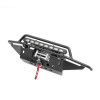 Metal Tube Front Bumper with LED for Traxxas TRX-4 2021 Bronco VVV-C1254 RC4WD