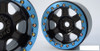 SSD 2.2" Challenger Beadlock Wheels BLACK BLUE SSD00431 8 multi spoke TRX-4