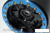 SSD 2.2" Challenger Beadlock Wheels BLACK BLUE SSD00431 8 multi spoke TRX-4