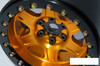 SSD 2.2" Challenger Beadlock Wheels GOLD SSD00436 6 spoke fro RC4WD tyres SSD-RC
