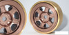 SSD 1.0" Aluminum Brass Challenger Wheels BRONZE  SSD00440 Micro SCX24 18th D90