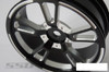 SSD V Spoke Front 2.2" Drag Racing Wheels BLACK SSD00450 Once piece 12mm Hex