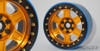 SSD 2.2" Challenger PL Beadlock Wheels GOLD SSD00432 Pro-Line tyre 6 spoke Wheel