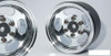 SSD 1.55" Steel Slot Wheels CHROME SSD00475 V2 Hubs 12mm Hex Beadlock