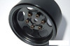 SSD 1.55" Steel Slot Wheels BLACK SSD00478 V2 Hubs 12mm Hex Beadlock SSDRC