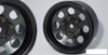 SSD 1.55" Steel 8 Hole Wheels BLACK SSD00484 V2 Hubs 12mm Hex Beadlock