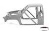 RC4WD 1987 Toyota XtraCab Main Cab Z-B0217 body shell Grey ABS