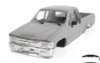 RC4WD 1987 Toyota XtraCab Main Cab Z-B0217 body shell Grey ABS