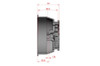 SSD V Spoke Drag Rear 2.2" / 3.0" LW Wheels BLACK SSD00520 back wheel 44mm