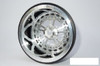 SSD V Spoke Drag Rear 2.2" / 3.0" LW Wheels SILVER SSD00525 back wheel 44mm