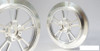 SSD V Spoke Narrow Drag Front 2.2/2.7" Wheels SILVER SSD00530 13.3mm 33g