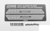 Metal Side Diamond Plates for 1/18 Gelande II Black Rock VVV-C0595 RC4WD 18th G2