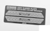 Metal Side Diamond Plates for 1/18 Gelande II Black Rock VVV-C0595 RC4WD 18th G2