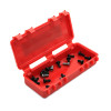 Fastrax Tool Case Set 3pc 100 28 50 x50mm deep FAST2354B scale storage box BLACK