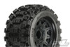 Proline Badlands Mx28 2.8" All Terrain Tyres Blk Raid Wheel 6X30 PL10125-10 2Hex