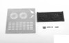 Scale Radiator for Gelande II D90 D110 VVV-C0652 RC4WD metal Grill w/ fans RC