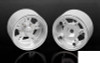RC4WD American Racing 1.7" VF480 Deep Dish Wheels Z-W0018 5 Spoke SILVER Wheel